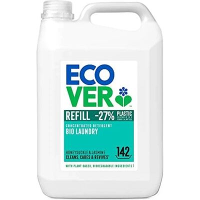 Ecover Bio Laundry Detergent Honeysuckle Jasmine 5L - Laundry Detergent Ecover Bio Laundry Detergent Honeysuckle Jasmine 5L - Laundry Detergent
