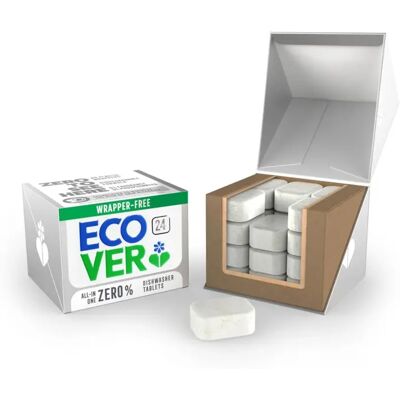 Ecover Zero AiO Dishwasher Tablets - Zero Fragrance & Colour - 24 Tablets Ecover Zero AiO Dishwasher Tablets - Zero Fragrance & Colour - 24 Tablets