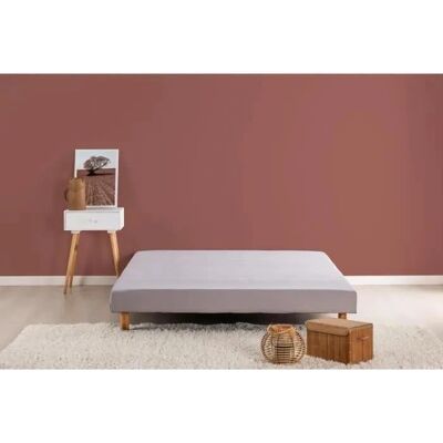 DEKO DREAM Rakenne 140x190cm - Lattes fixes, Pieds en bois - Sommier - Publicité DEKO DREAM Rakenne 140x190cm - Lattes fixes, Pieds en bois - Sommier - Publicité