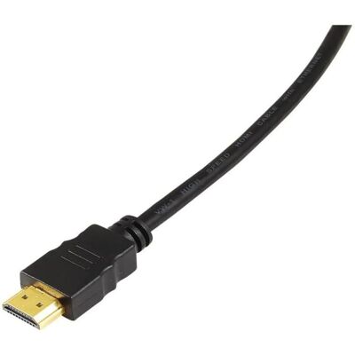 Câble HDMI PROFILE 1,8 m Or - Noir - Câble HDMI - Publicité Câble HDMI PROFILE 1,8 m Or - Noir - Câble HDMI - Publicité