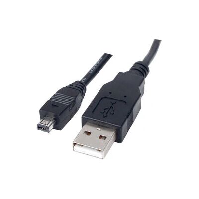 Valueline USB-kabel - 1,8 m - Zwart - USB 2.0 - Gegevensoverdracht Valueline USB-kabel - 1,8 m - Zwart - USB 2.0 - Gegevensoverdracht
