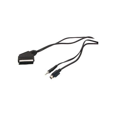 Valueline 48/10 Adaptador de cable de video - 10m - SCART, S-Video, 3.5mm Valueline 48/10 Adaptador de cable de video - 10m - SCART, S-Video, 3.5mm