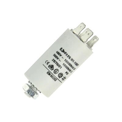 Fixapart W1-11007 Condensateur - Blanc - Cylindrique pour AC Fixapart W1-11007 Condensateur - Blanc - Cylindrique pour AC