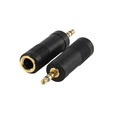Valueline AC-005GOLD - Adaptateur stéréo 3,5mm à 6,35mm - Publicité Valueline AC-005GOLD - Adaptateur stéréo 3,5mm à 6,35mm - Publicité