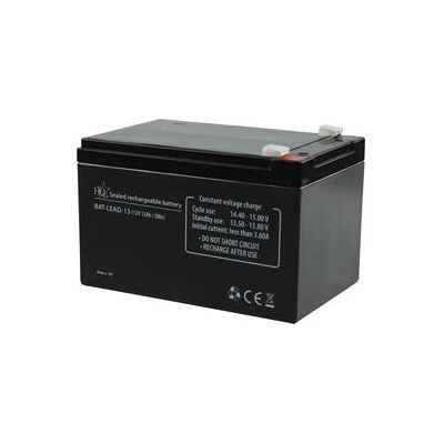 Skytronic 12V 12Ah blybatteri - Tett, vedlikeholdsfri Skytronic 12V 12Ah blybatteri - Tett, vedlikeholdsfri