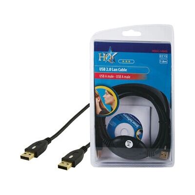 Cable USB HQ - 1.8m - Negro - USB 2.0 Alta Velocidad Cable USB HQ - 1.8m - Negro - USB 2.0 Alta Velocidad