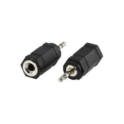 Valueline AC-018 Adaptateur de câble audio - 2,5mm à 3,5mm - Noir - Publicité Valueline AC-018 Adaptateur de câble audio - 2,5mm à 3,5mm - Noir - Publicité