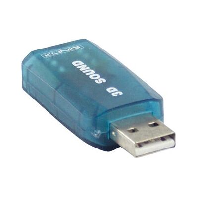 König CMP-SOUNDUSB12 carte son 5.1 USB - Publicité König CMP-SOUNDUSB12 carte son 5.1 USB - Publicité