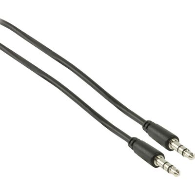 Valueline M 1m Audio Kabel - Stereo 3,5mm - Svart Valueline M 1m Audio Kabel - Stereo 3,5mm - Svart