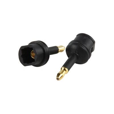 Valueline AC-062 Kabel - Toslink 3,5 mm Schwarz - Audio Geschlechtsumwandler Valueline AC-062 Kabel - Toslink 3,5 mm Schwarz - Audio Geschlechtsumwandler