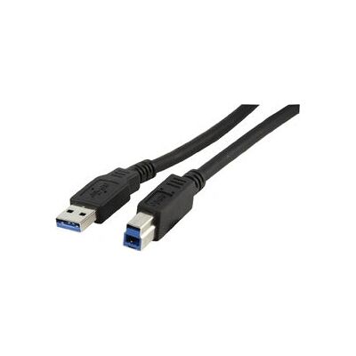 Valueline CABLE-1130-1.8 Câble USB - USB 3.2 Gen 1 - 1.8 m - USB A vers USB B - Noir Valueline CABLE-1130-1.8 Câble USB - USB 3.2 Gen 1 - 1.8 m - USB A vers USB B - Noir