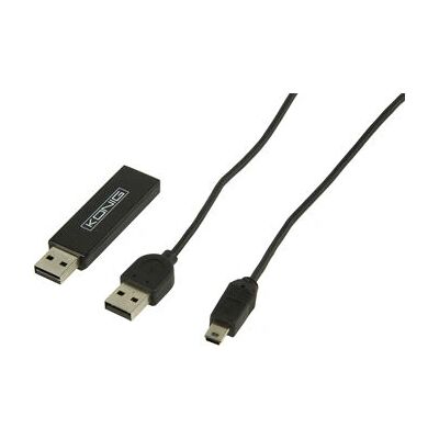 König PC - TV USB-kabel - Svart König PC - TV USB-kabel - Svart