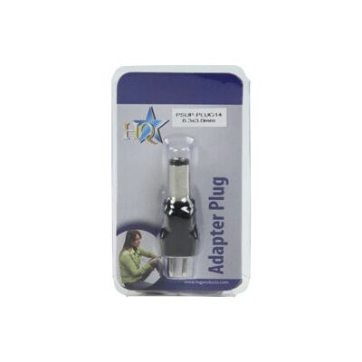 HQ - PSUP-PLUG14 - 6.3x3mm - Cambio de género de cable HQ - PSUP-PLUG14 - 6.3x3mm - Cambio de género de cable