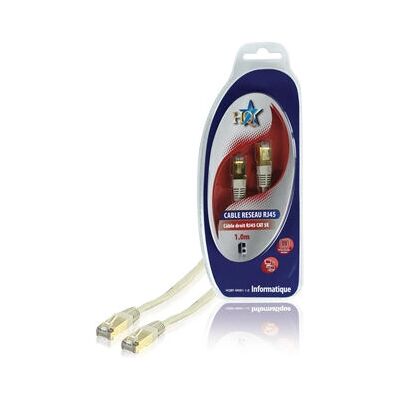 HQ M081-1.0 Cable de Red Cat5e UTP Blanco - Cable de Red HQ M081-1.0 Cable de Red Cat5e UTP Blanco - Cable de Red