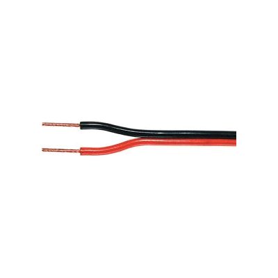 Valueline 2x1.00mm Audio Cable - 100m - Black, Red Valueline 2x1.00mm Audio Cable - 100m - Black, Red