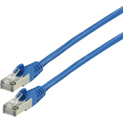 Valueline Vlcp85110l0.25 Ftp Cat 5e Netwerkkabel - 0,25m Blauw Valueline Vlcp85110l0.25 Ftp Cat 5e Netwerkkabel - 0,25m Blauw