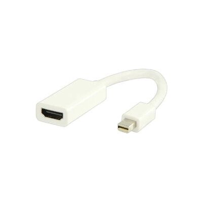 Valueline Mini DP - HDMI Adaptateur - 0,2m - Blanc - Câble - Publicité Valueline Mini DP - HDMI Adaptateur - 0,2m - Blanc - Câble - Publicité