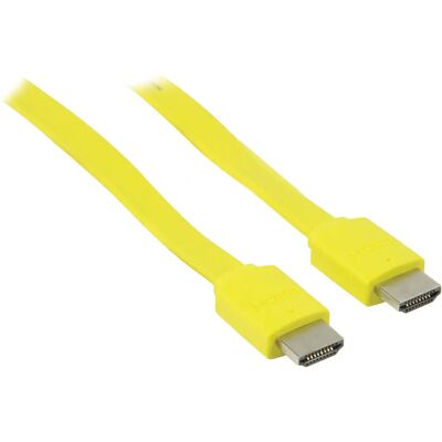 Valueline 2m HDMI Kabel - HDMI Typ A (Standard) - Gelb Valueline 2m HDMI Kabel - HDMI Typ A (Standard) - Gelb