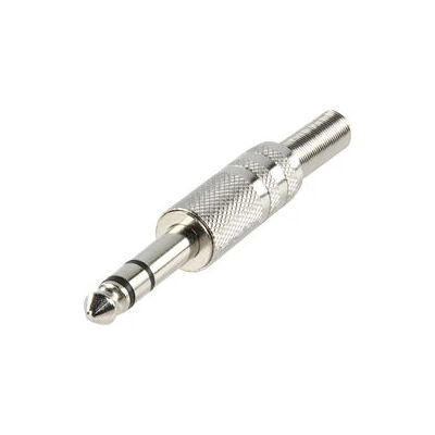 Connecteur filaire Valueline JC-017 - 6,35mm Argenté Connecteur filaire Valueline JC-017 - 6,35mm Argenté