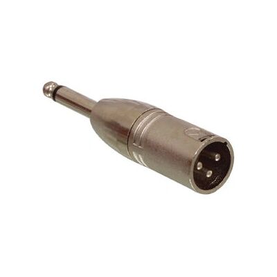 Adaptateur de câble audio mâle XLR 3 broches à mâle de 6,35mm Valueline Adaptateur de câble audio mâle XLR 3 broches à mâle de 6,35mm Valueline