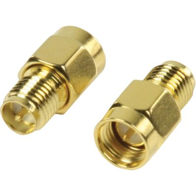 Valueline VLSP02112A Changeur de genre SMA Or - Adaptateur de câble Valueline VLSP02112A Changeur de genre SMA Or - Adaptateur de câble