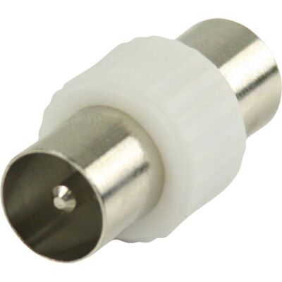 Conector coaxial Valueline VLSP40940W - Conector coaxial para antena de TV - 1 pieza Conector coaxial Valueline VLSP40940W - Conector coaxial para antena de TV - 1 pieza