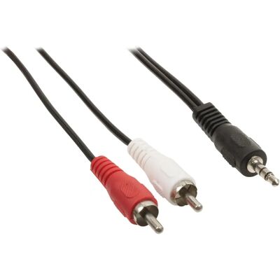 Câble Audio Valueline VLAP22200B100 - 10m - Noir, Rouge, Blanc - Câble Audio - Publicité Câble Audio Valueline VLAP22200B100 - 10m - Noir, Rouge, Blanc - Câble Audio - Publicité