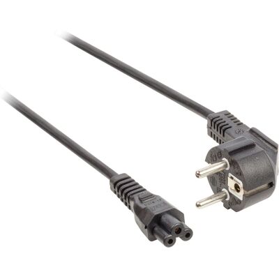 Valueline VLEP10100B20 Stromkabel - Power, Schwarz, 2 m Valueline VLEP10100B20 Stromkabel - Power, Schwarz, 2 m