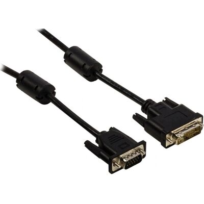 Valueline 2m DVI-A - VGA - Negro - Cable de Video Valueline 2m DVI-A - VGA - Negro - Cable de Video