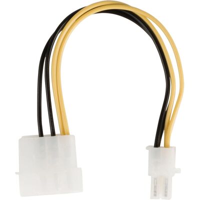 Valueline P4 Molex Serielles Kabel - 0,15m Valueline P4 Molex Serielles Kabel - 0,15m