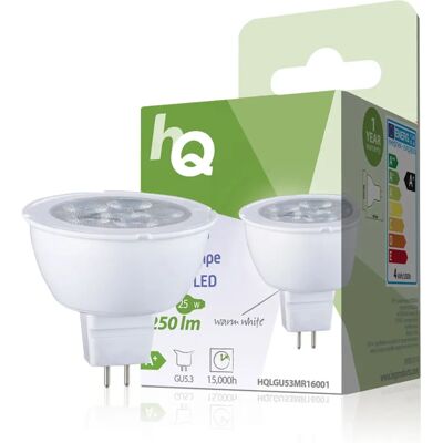 HQ HQLGU53MR16001 LED lamp Warm wit - LED bulb HQ HQLGU53MR16001 LED lamp Warm wit - LED bulb