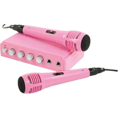 König HAV-KM11P Karaoke System Roze - Karaoke Systeem König HAV-KM11P Karaoke System Roze - Karaoke Systeem