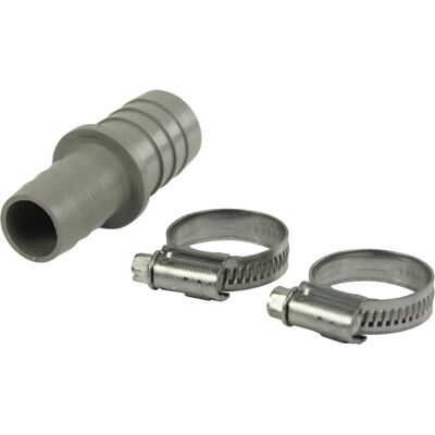 HQ - W9-EPH-19-22BN - Grau - ABS - Wasser-Schlauchanschluss HQ - W9-EPH-19-22BN - Grau - ABS - Wasser-Schlauchanschluss