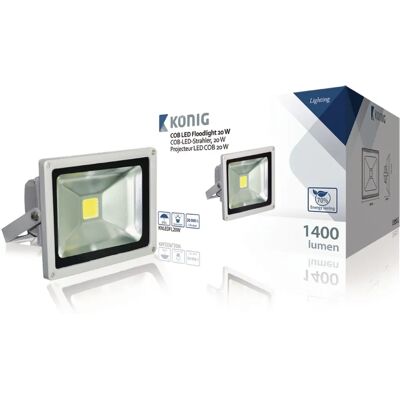 König KNLEDFL20W Floodlight 20W 1400lm - Floodlight König KNLEDFL20W Floodlight 20W 1400lm - Floodlight