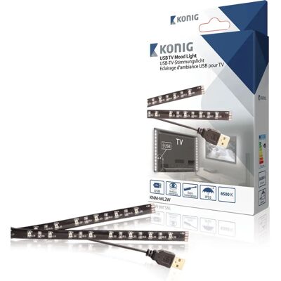 KÖNIG KNM-ML2W Fita de LED - Fita de LED KÖNIG KNM-ML2W Fita de LED - Fita de LED