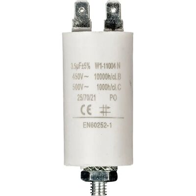Fixapart W1-11004N 3,5uF 450V Weiß Kondensator - Kondensator Fixapart W1-11004N 3,5uF 450V Weiß Kondensator - Kondensator