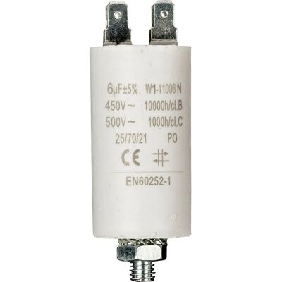 Fixapart W1-11006N Condensateur - Cylindrique Blanc - Publicité Fixapart W1-11006N Condensateur - Cylindrique Blanc - Publicité