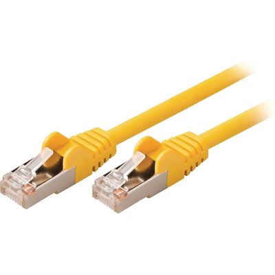 Valueline VLCP85121Y025 Netwerkkabel Cat5e SF/UTP - 0,25m - Geel Valueline VLCP85121Y025 Netwerkkabel Cat5e SF/UTP - 0,25m - Geel