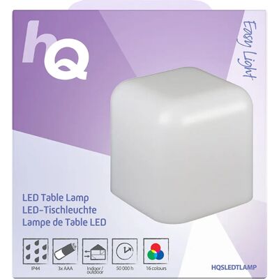 HQ HQSLEDTLAMP Lampe d'ambiance LED - Lampe de table intérieure - Publicité HQ HQSLEDTLAMP Lampe d'ambiance LED - Lampe de table intérieure - Publicité