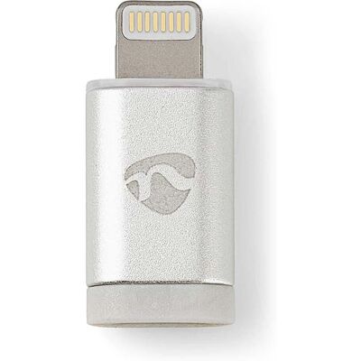Adaptateur Micro USB à Lightning de Nedis - Connecteur de câble - Publicité Adaptateur Micro USB à Lightning de Nedis - Connecteur de câble - Publicité