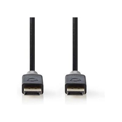 Nedis CCBW37000AT20 DisplayPort-kabel - 2m - Antracit - DisplayPort Kabel Nedis CCBW37000AT20 DisplayPort-kabel - 2m - Antracit - DisplayPort Kabel