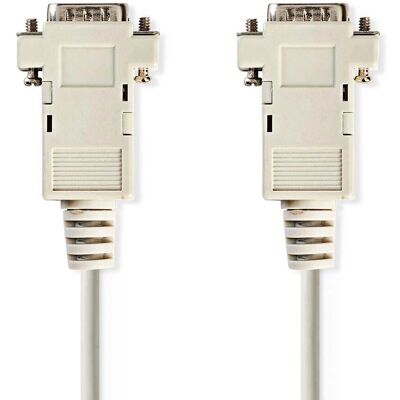 Nedis Model CCGP59001IV20 - Cablu VGA - Fildeș Nedis Model CCGP59001IV20 - Cablu VGA - Fildeș