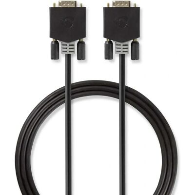 Nedis - CCBW59000AT50 - 5 m - VGA - VGA-kabel Nedis - CCBW59000AT50 - 5 m - VGA - VGA-kabel