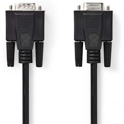 Cabo VGA Nedis - 5m Preto - VGA Cabo VGA Nedis - 5m Preto - VGA