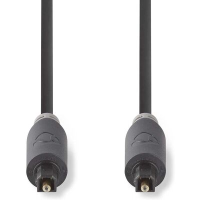 Nedis Modell CABW25000AT30 Optisches TOSLINK-Kabel 3m - Audiokabel Nedis Modell CABW25000AT30 Optisches TOSLINK-Kabel 3m - Audiokabel