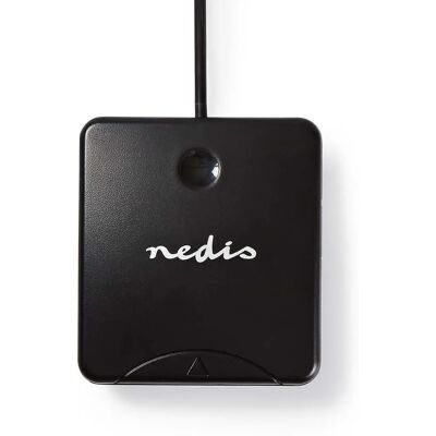 Nedis CRDRU2SM1BK Leitor de Cartões - Smart Card USB 2.0 Nedis CRDRU2SM1BK Leitor de Cartões - Smart Card USB 2.0