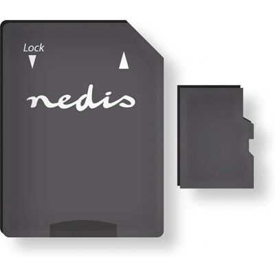 Nedis MicroSDXC 64GB Muistia kortti - UHS-I, U3, 90MB/s Nedis MicroSDXC 64GB Muistia kortti - UHS-I, U3, 90MB/s