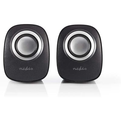 Nedis CSPR10020BK Haut-parleur mini portable - Stéréo, 12W, USB, 3,5mm Nedis CSPR10020BK Haut-parleur mini portable - Stéréo, 12W, USB, 3,5mm