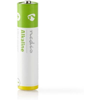 Nedis BAAKLR034BL - AAA Alkalibatterie - 4 Stück Nedis BAAKLR034BL - AAA Alkalibatterie - 4 Stück
