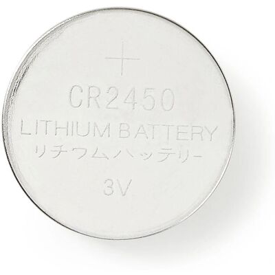 Batteria a bottone al litio CR2450 - Confezione da 5 Batteria a bottone al litio CR2450 - Confezione da 5